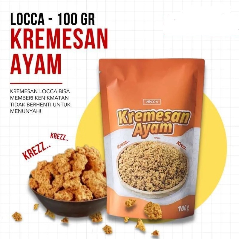 

LOCCA KREMESAN AYAM ORIGINAL 100GR