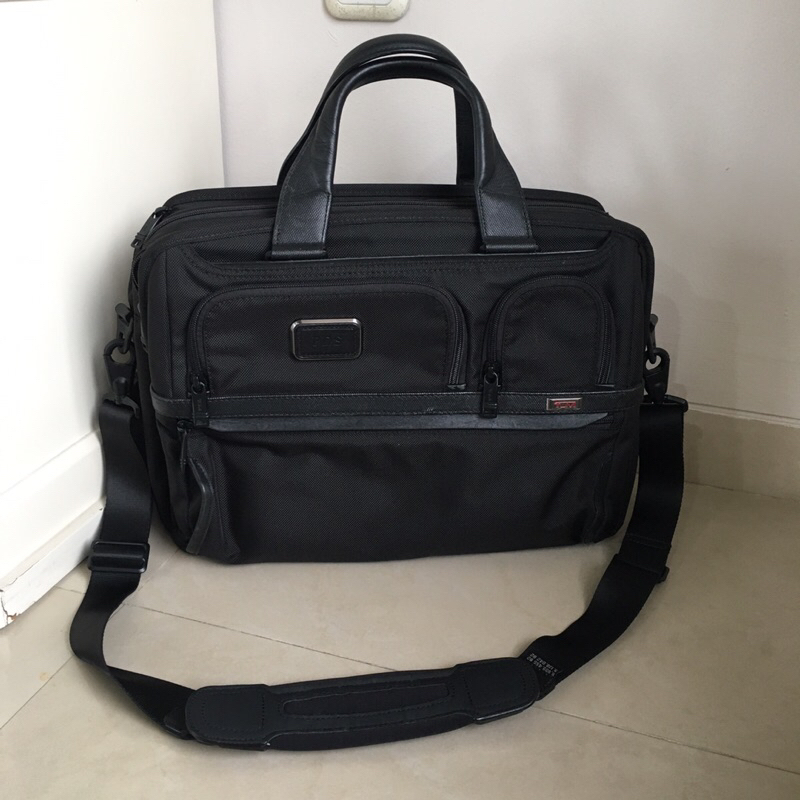 Preloved Original Tumi Aplha 3 Expandable Organizer Bag