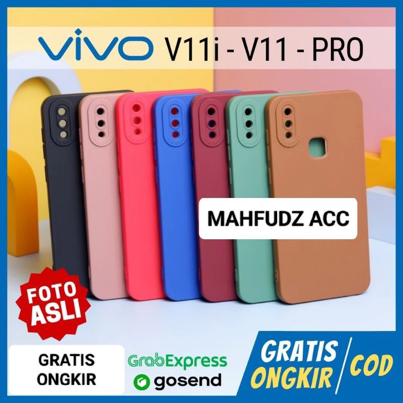 SoftCase Macaron Pro Camera Vivo V11i / Vivo V11 Pro / Case Macaron Warna Warni