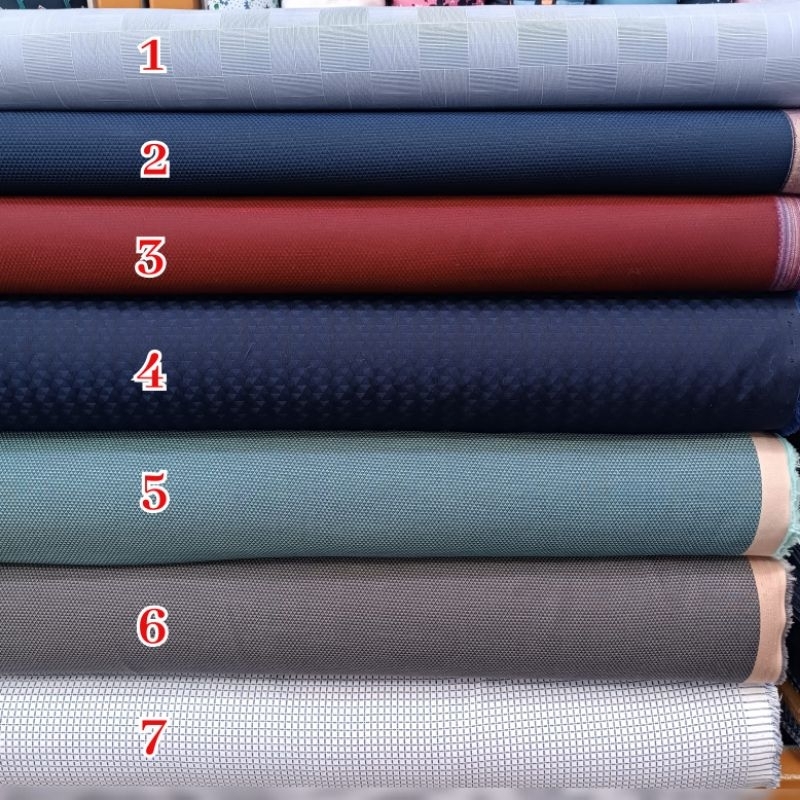 Bahan Kain katun doby italy import bahan kemeja dan koko