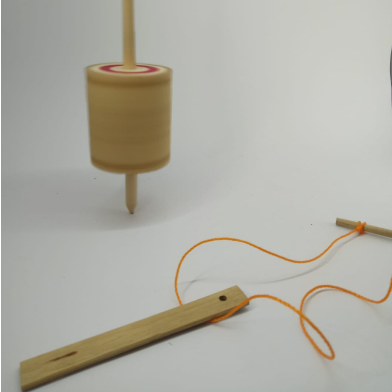 ✔️PROMO Gangsing Bambu Mainan Tradisional / Gangsing Bambu  Berbunyi Memiliki