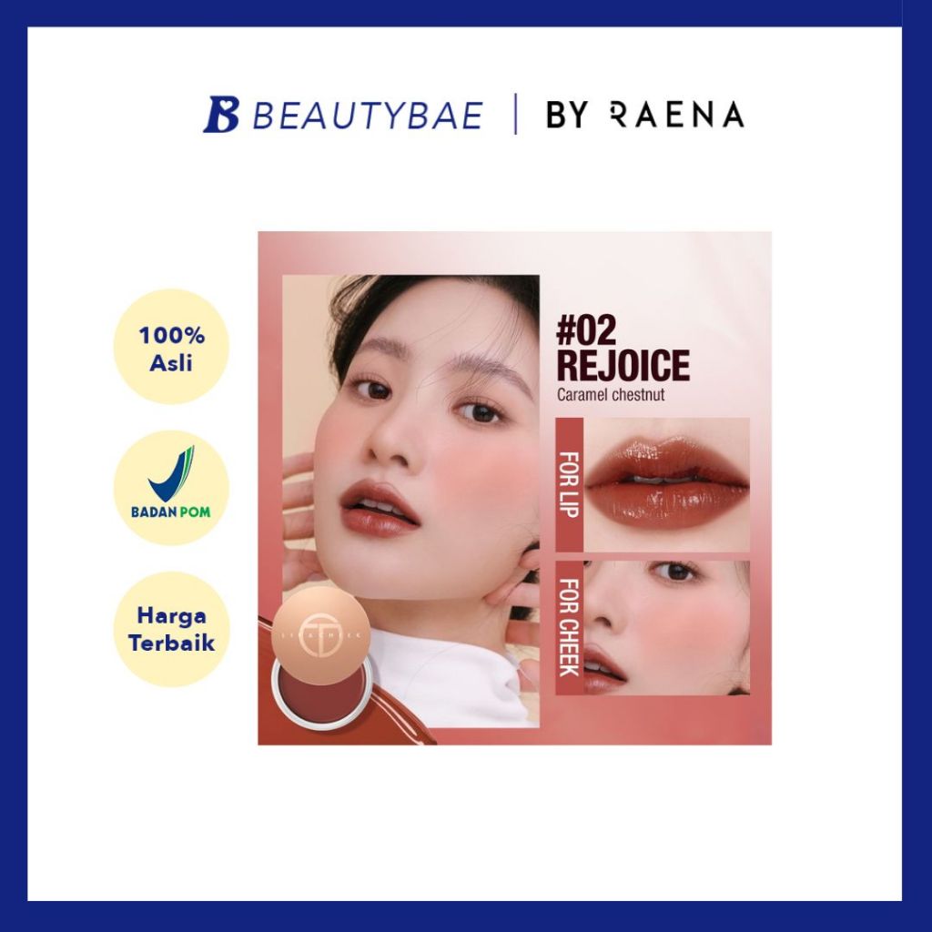 O.TWO.O Hydrating Gloss Lip &amp; Cheek Balm 02 Rejoice