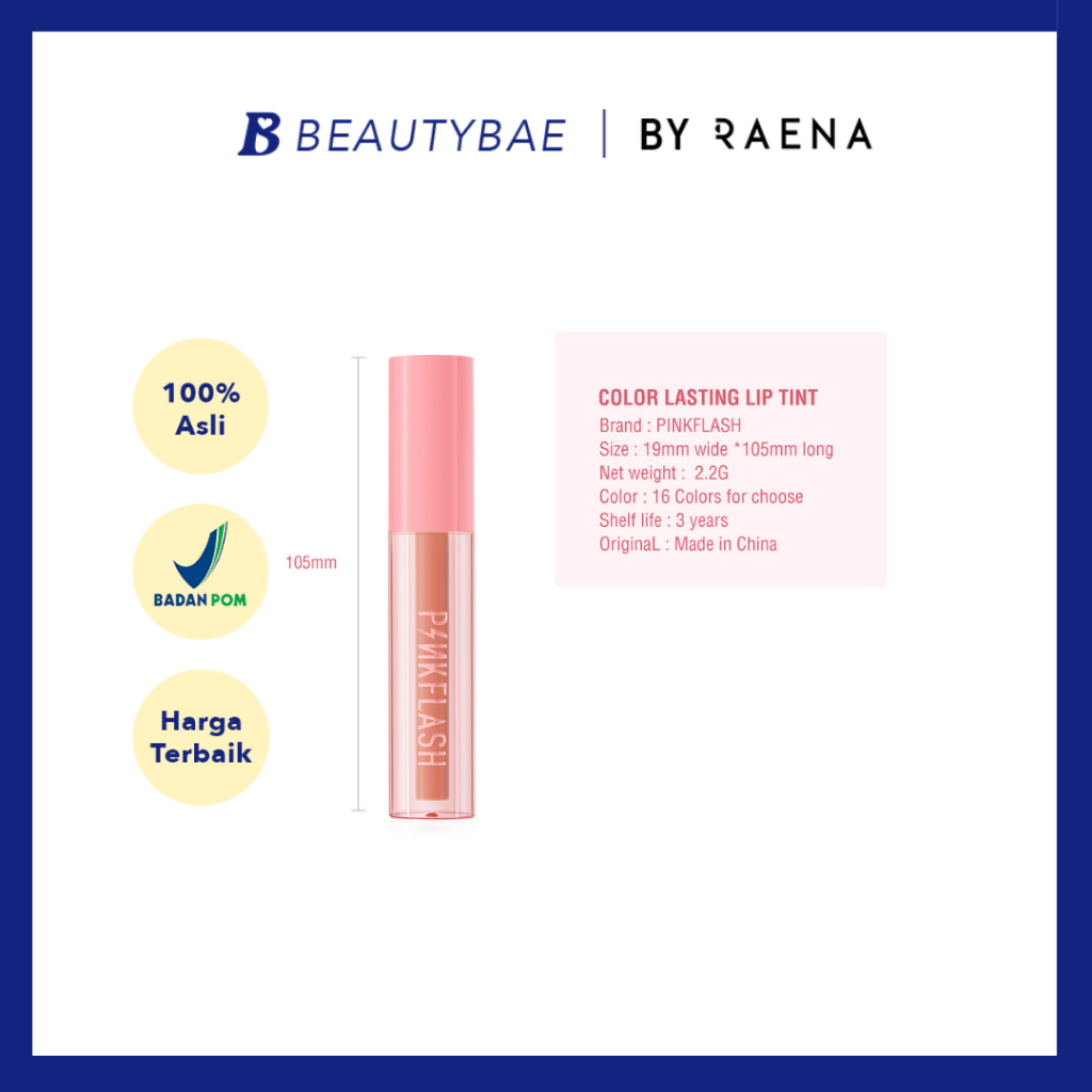 PINKFLASH COLOR LASTING LIP TINT PF-L07 - NU03