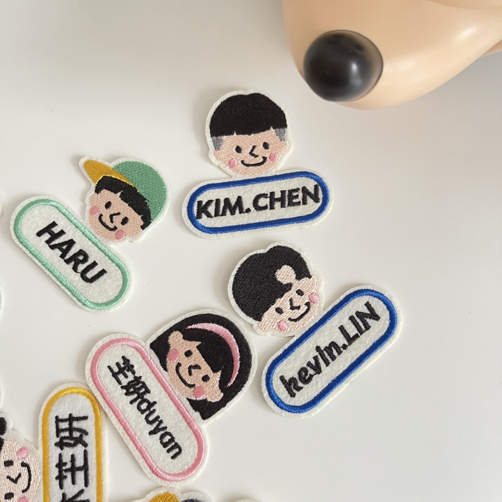 YUM Custom nama anak / Custom Bag Tag Anak / Luggage Tag Label / Name Tag / 002 / Souvenir Ultah