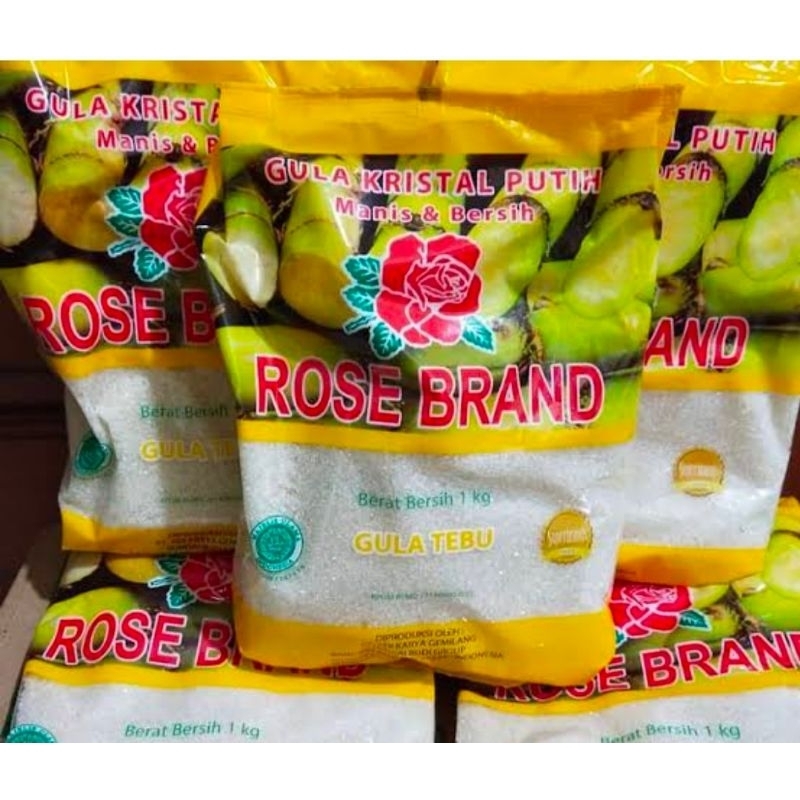 

rosebrand gula pasir murni kemasan 1kg