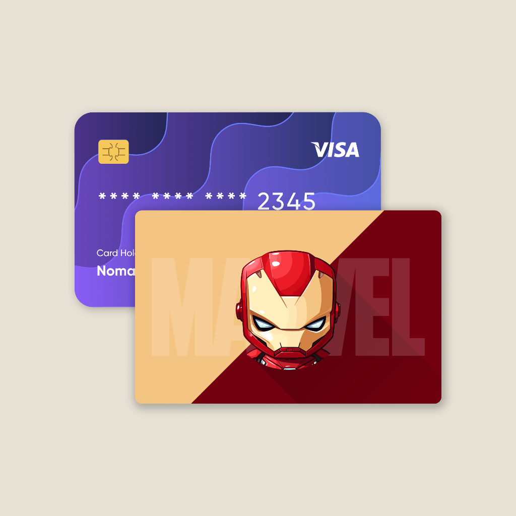 

Sticker Kartu Emoney & Etoll - Marvel Iron Man
