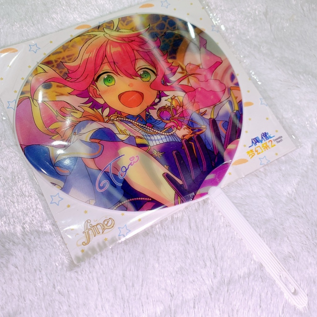 Ensemble Stars Lenticular Uchiwa Fan CN Limited Tori Himemiya Fine Kipas