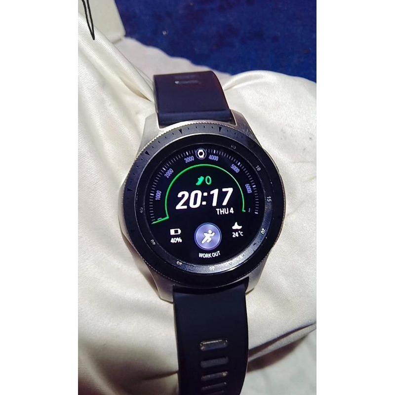 jam samsung galaxy watch sm-r800 wifi+bluetooth second original good condition