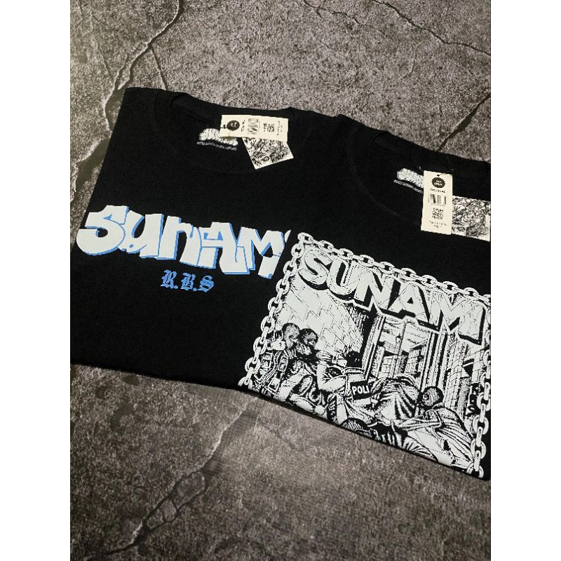 Sunami HC - real bay sht live / Tshirt hc | Kaos band Hardcore| kaos HC