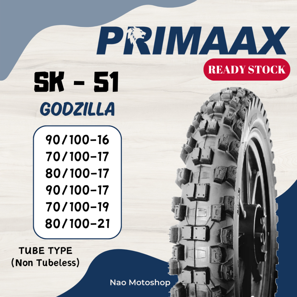 Ban TRAIL CROSS MURAH PRIMAAX SK 51 GODZILLA Off Road Ring 16 17 19 21