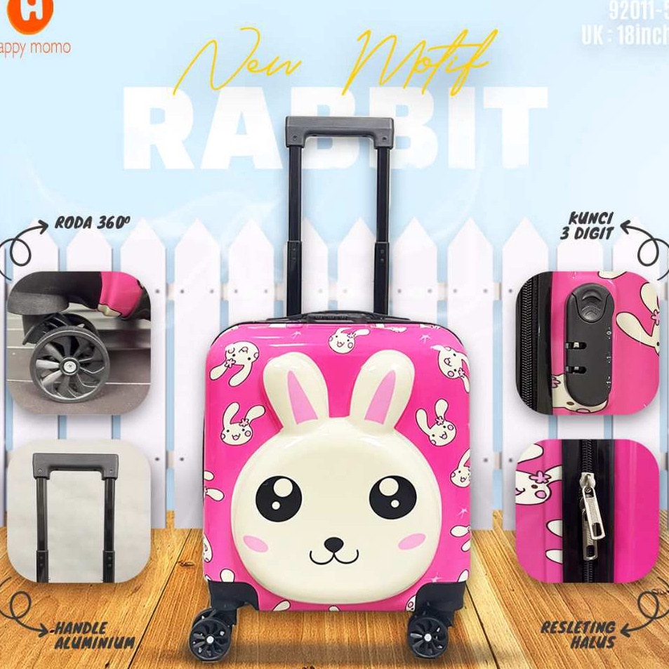 Elegant Koper Anak Seru Koper Kabin Pesawat Anak Desain Colorful Ringan dan Didesain Khusus untuk Si