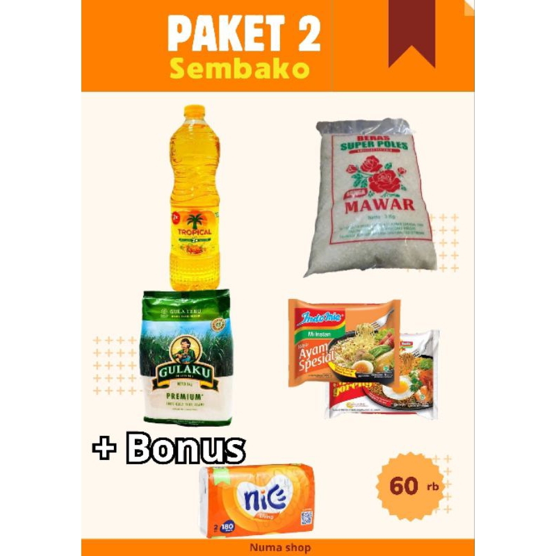 

SEMBAKO - Paket Sembako Murah #PAKET 2