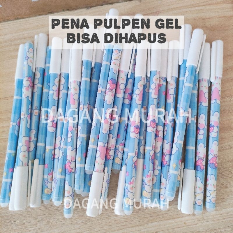 

(1 PCS) PENA GEL PULPEN BISA DIHAPUS GROSIR Ballpoint Erasable Pen Karakter Anak Sekolah Bolpoin Estetik