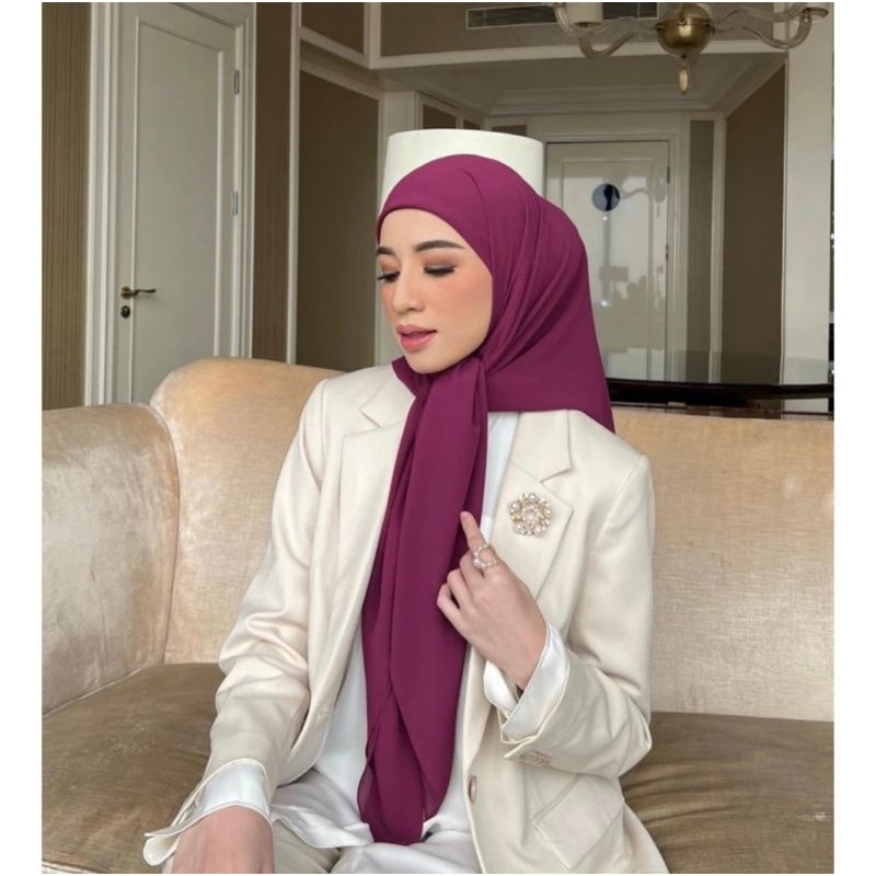 Hijab Segi Empat Instan 2 Layer - Hijab