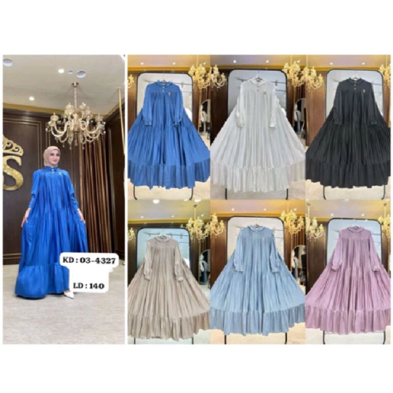 gamis polos Shella saukia