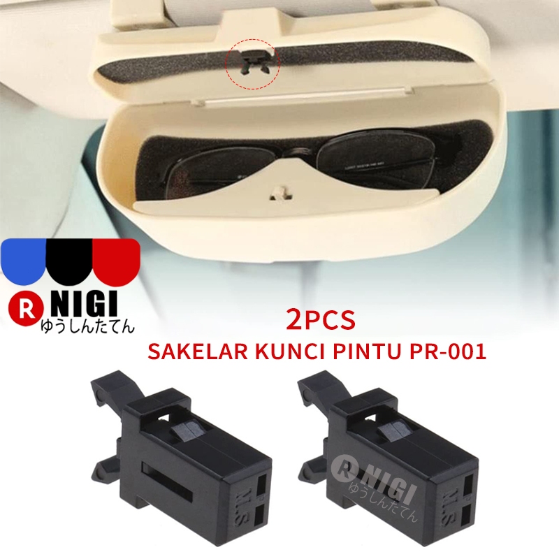 NIGI Kunci Laci Dashboard Kancing Klip Left Drawer mobil Universal Original