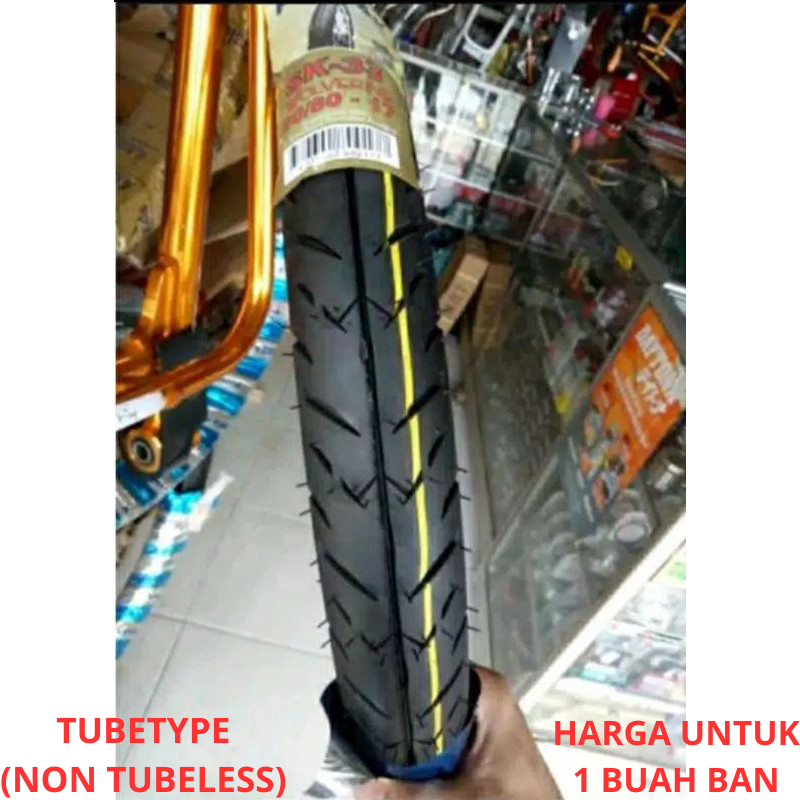 Ban Luar 50/90 - 60/80 - 70/80 - Ring 17 Tubetype - SK33  Primax SK 33 racing series model Comet M1 