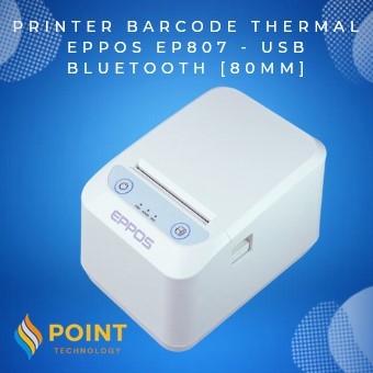 Printer Barcode Thermal EPPOS EP807 - USB Bluetooth [80MM] Cetak Label Resi Pengiriman