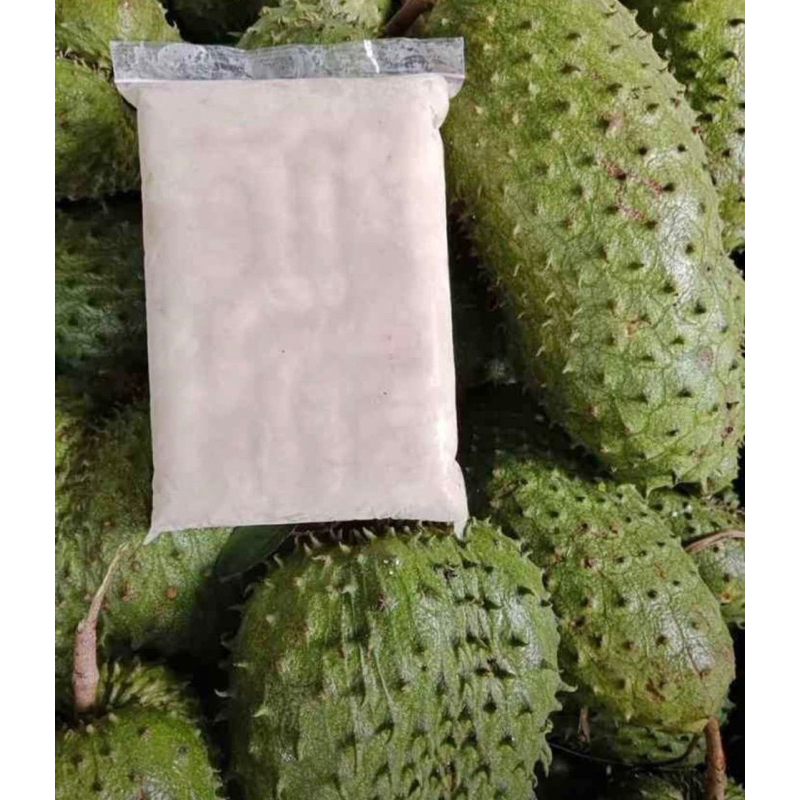 sirsak frozen/ buah sirsak beku/ daging sirsak/sirsak beku 850-900gr