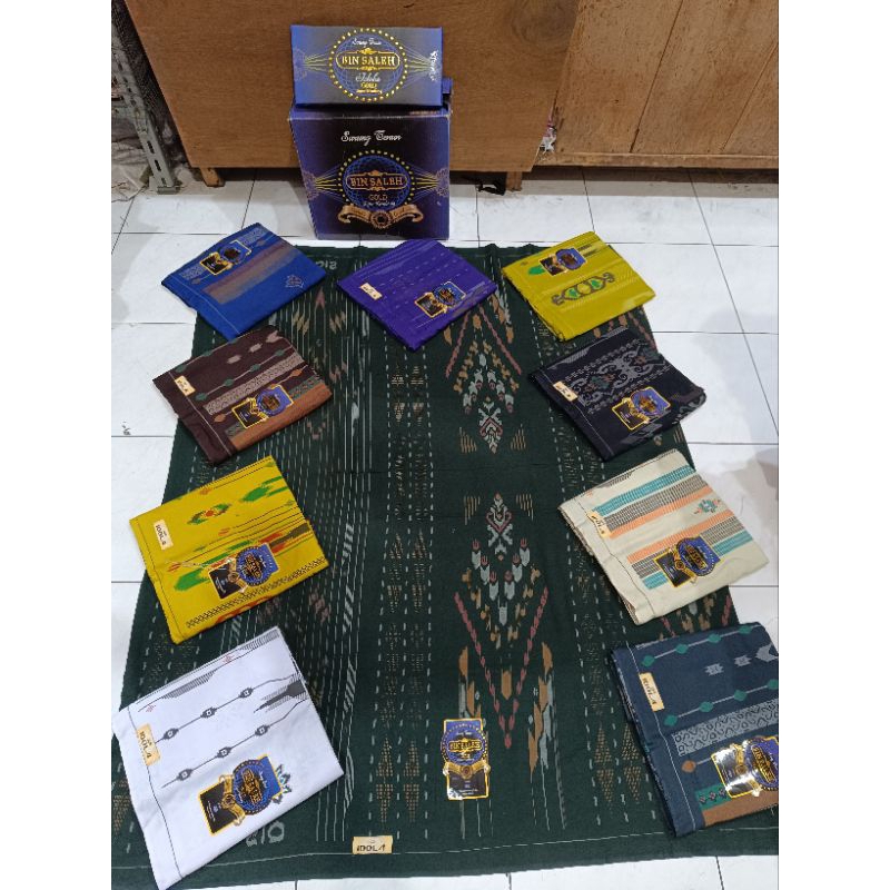 GROSIR 10pcs SARUNG DEWASA LAKI BIN SALEH IDOLA KEMBANG