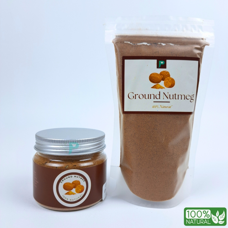 

Pala Bubuk Murni 100% Alami / Pure Ground Nutmeg