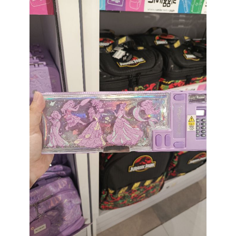 

Smiggle Disney Princess Stationary Case Tempat Alat Tulis Dusgrip + Kalkulator Calculator Glitter Anak Original