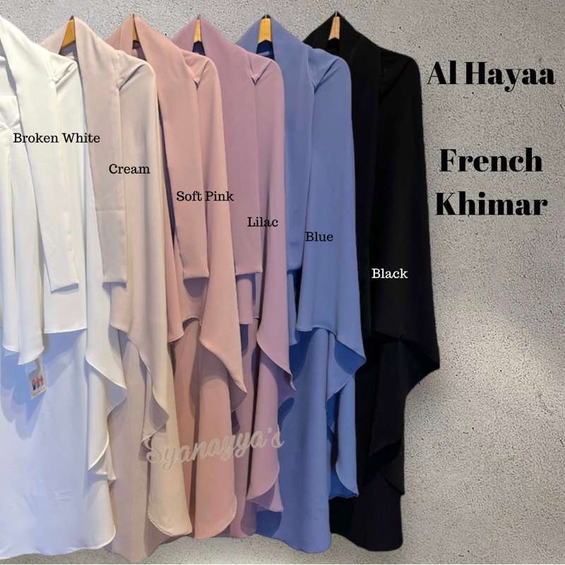 FrenchKhimarAlHayaa PREMIUM MATERIAL