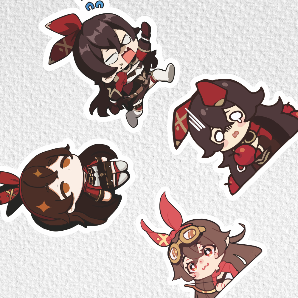 

[ VINYL & CHROMO 7 CM] cetak stiker Game/STIKER MURAH TEMA Ghensin impact [ AMBER ] /STIKER BAGUS/STIKER LUCU/STIKER LAPOTOP/STIKER HELM/STIKER BUKU/game/genshin impact/amber/chibi cute stiker