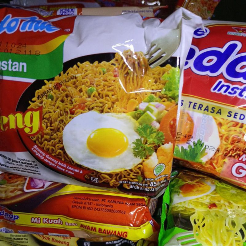 

Indomie goreng&sedap goreng