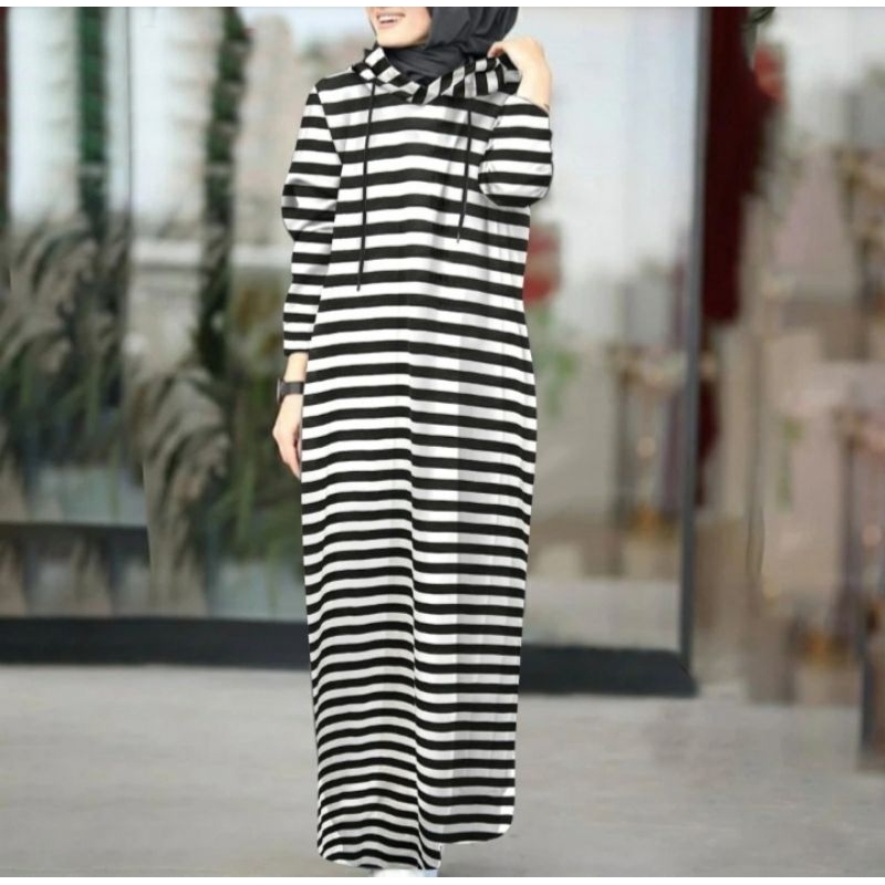 LONG DRESS HODIE IRENE / JAKET PANJANG / SWEATER CEWEK PEREMPUAN KEKINIAN / HODIE PANJANG HIJAB MUSL