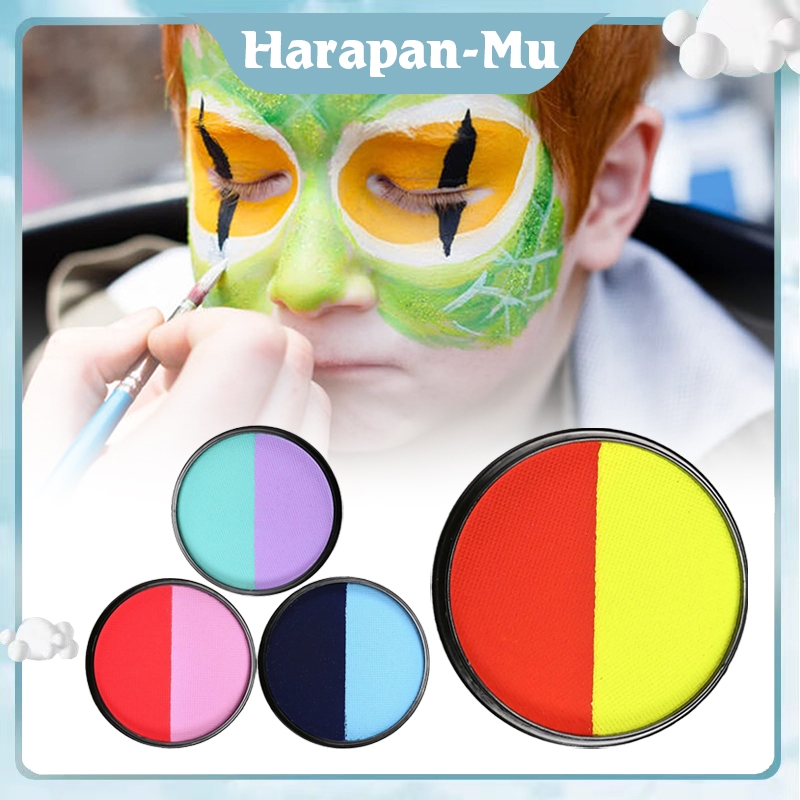 Cat Muka 2 Warna Face Painting Anak Water Base Body Painting Cat Wajah DIY Face Make Up