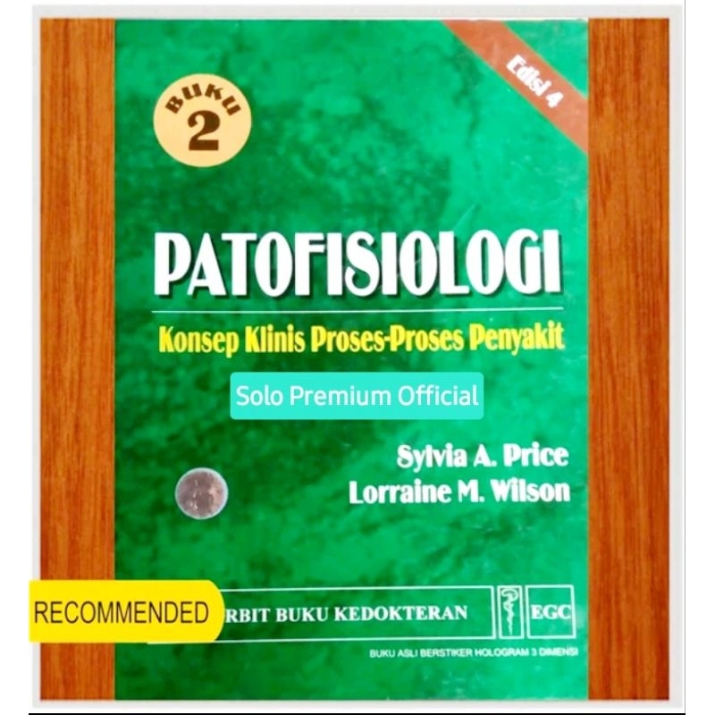 Buku Patofisiologi Buku 2 Edisi 4 Konsep Klinis Proses Proses Penyakit Sylvia Price Lorraine Wilson 