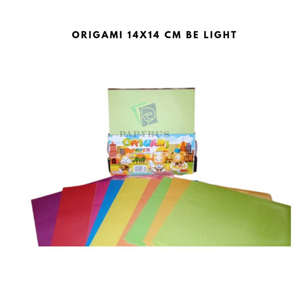 

ORIGAMI / KERTAS LIPAT 14 X 14 BE LIGHT / TIKUS