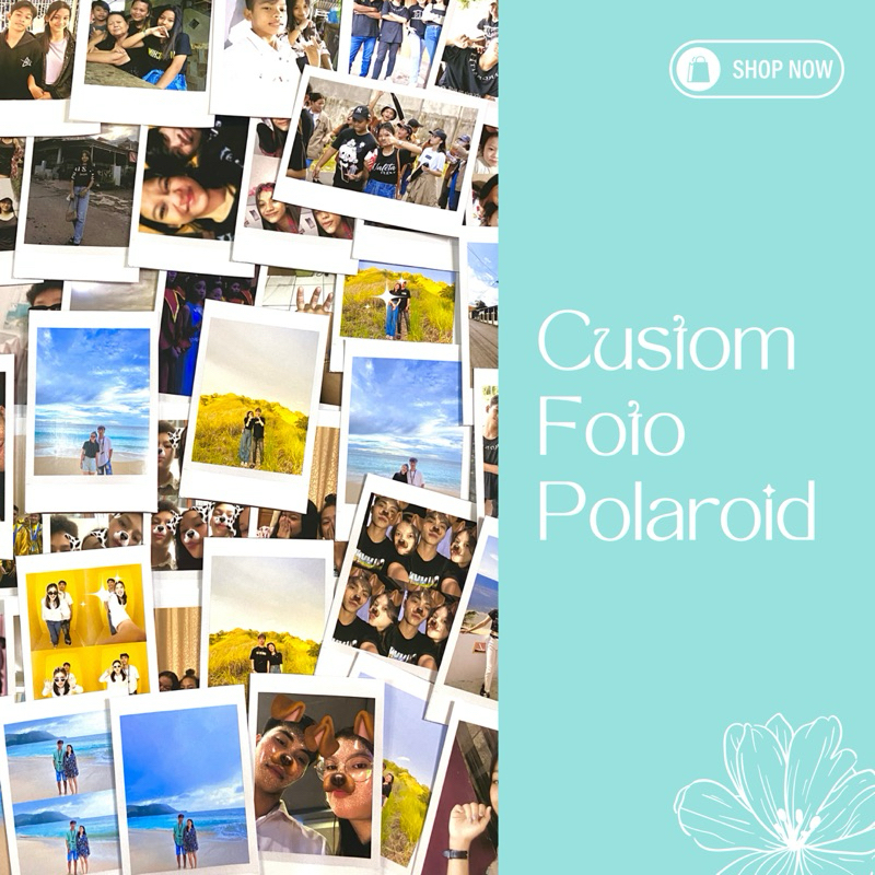 Custom Foto Polaroid Berbagai Varian dan Ukuran