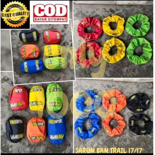 TUTUP BAN TRAIL 17 17 SARUNG COVER PELINDUNG RODA UNIVERSAL TRAIL SUPERMOTO