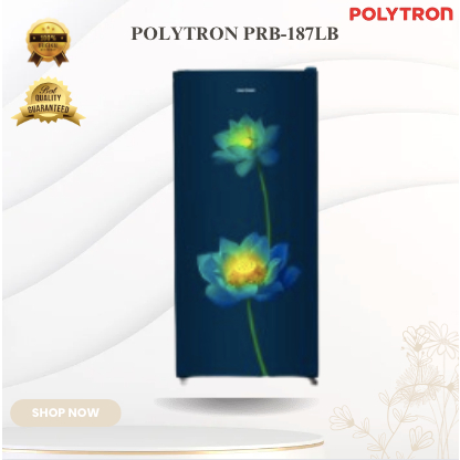 POLYTRON Kulkas 1 Pintu PRB-187LB 180L/PRB-187LB/PRB 187LB/KULKAS BUNGA POLYTRON LOW WATT MURAH