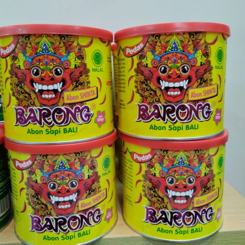 

ABON BARONG SAPI BALI PEDAS 100GR