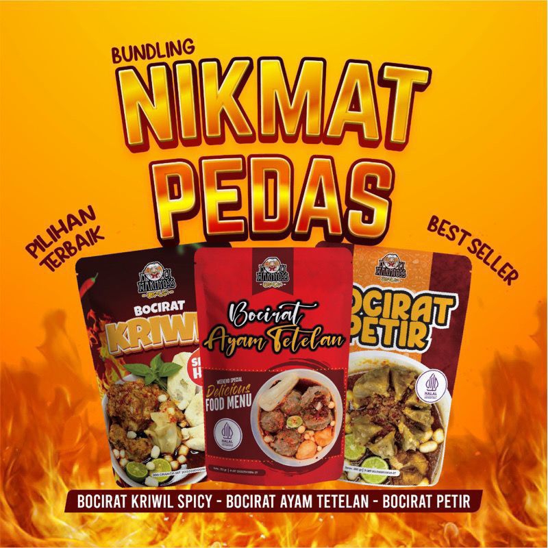 

Bundling Nikmat Pedas / Boci Maknyoss