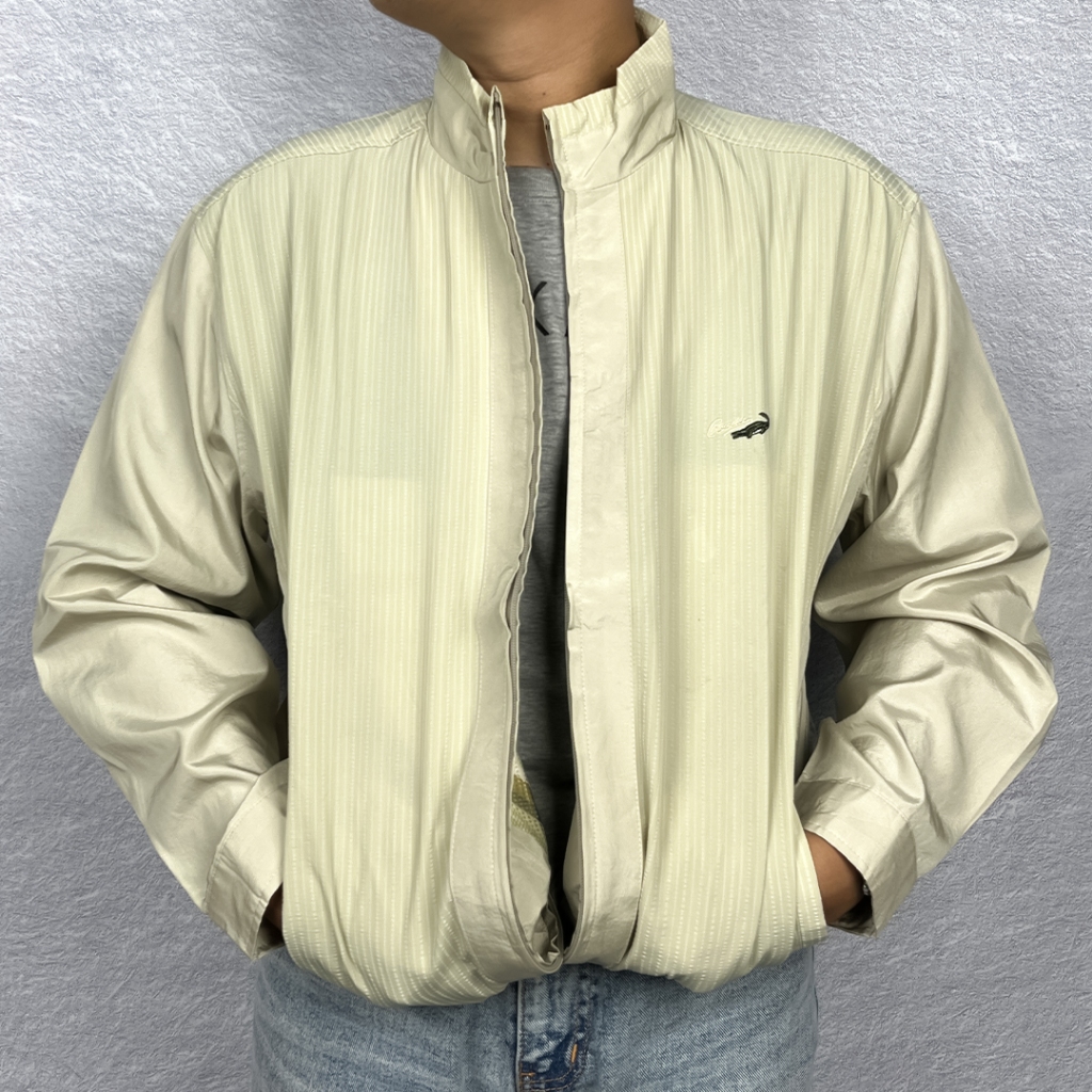 Jaket Casual Vintage Harrington Tracktop - Crocodile Green