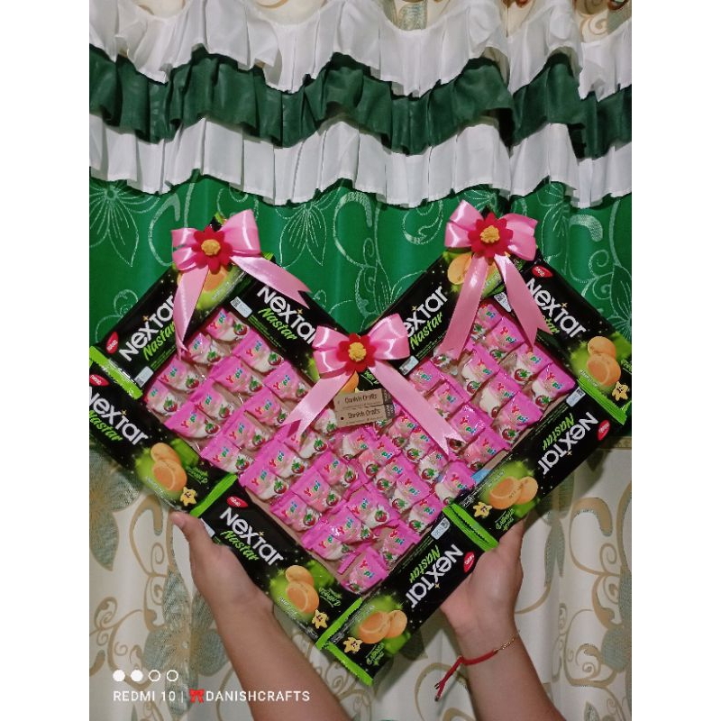 

snack bentuk love kado