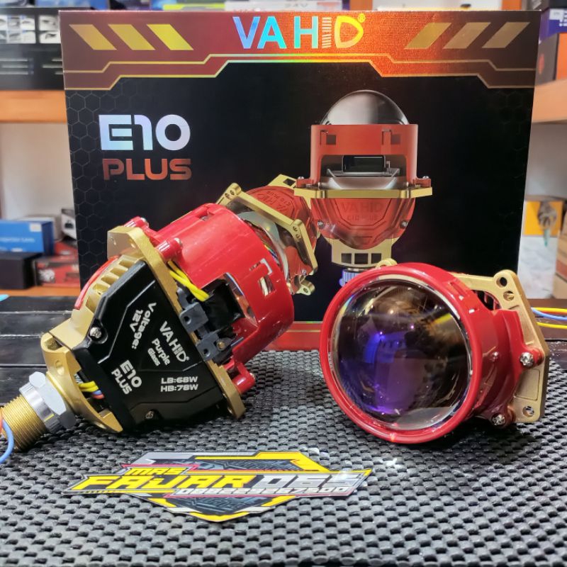 VAHID E10 PLUS PROJECTOR BILED 3 INCH PURPLE GLAS
