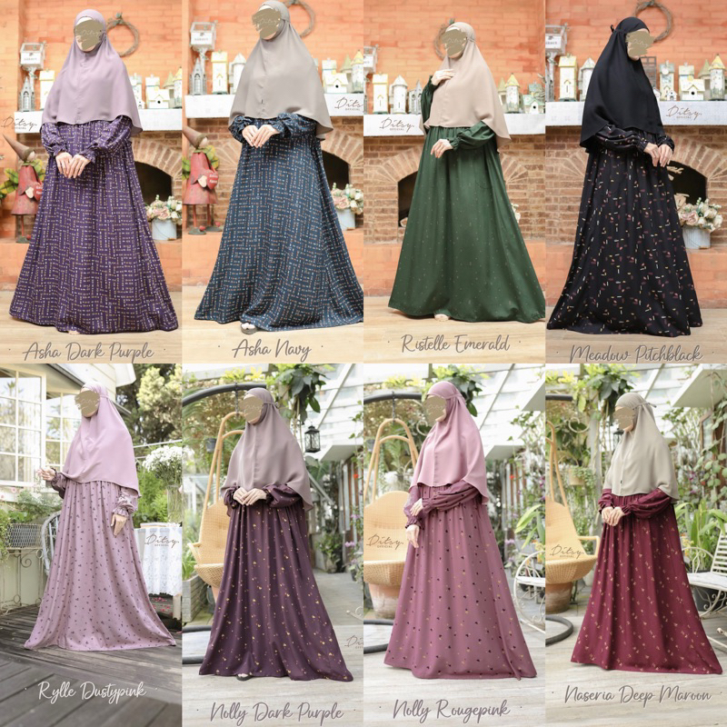 DITSY JANUARI 2025 • DISTY OFFICIAL • DITSY NIGHTGOWN • SIZE S, M, L, XL, X