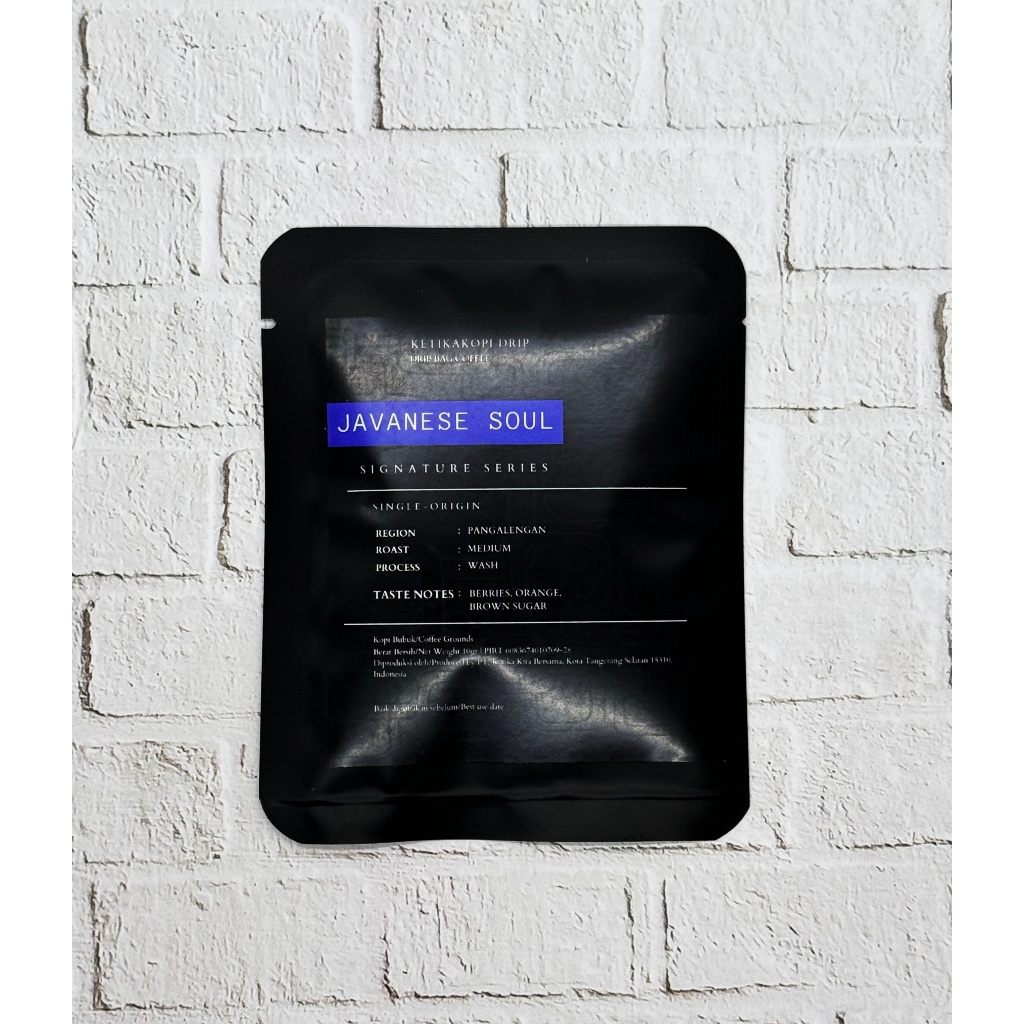 

Ketikakopi Drip Bag / Filter Bag - PANGALENGAN