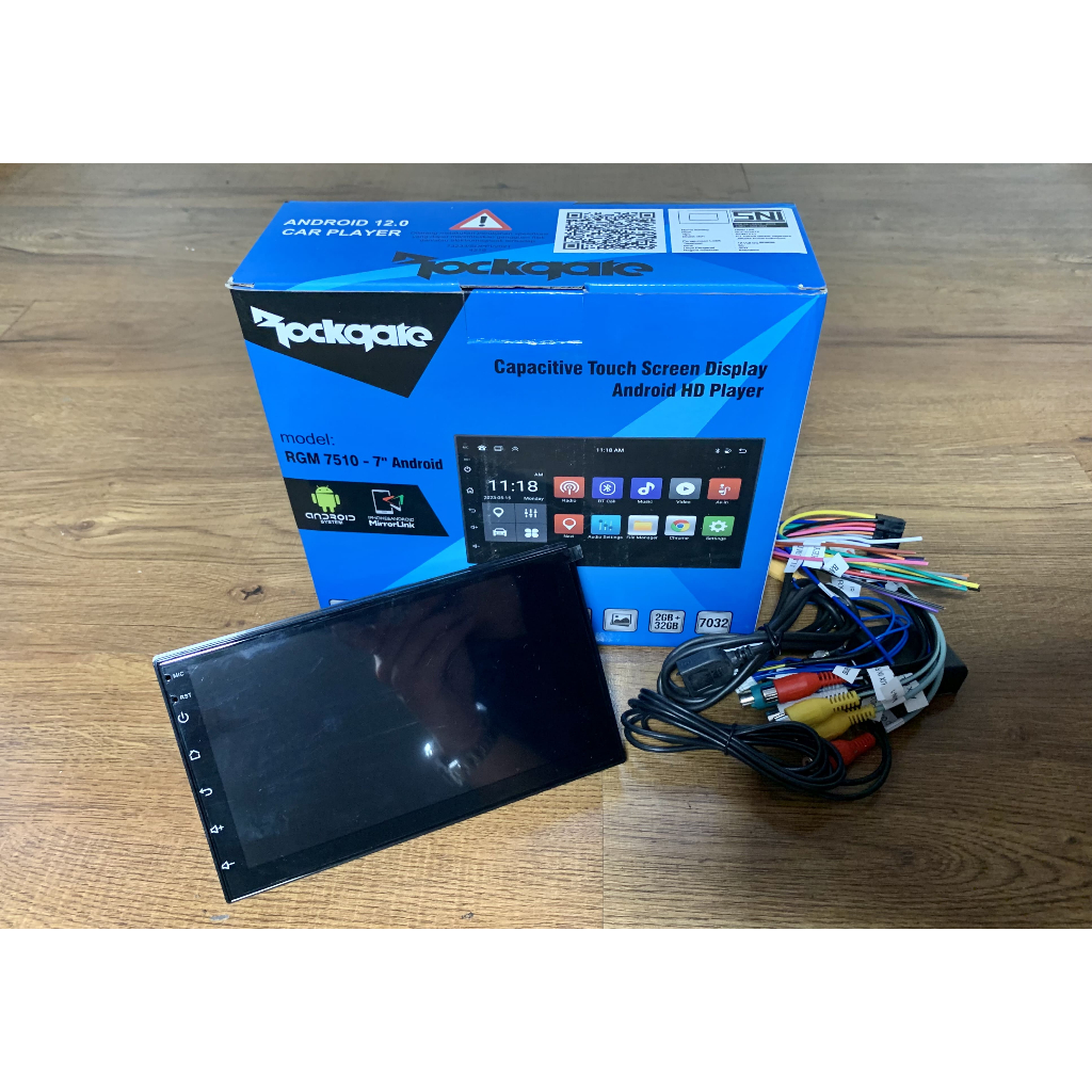 Head Unit Android 7 Inch Rockgate RAM 2/32gb RGM 7510