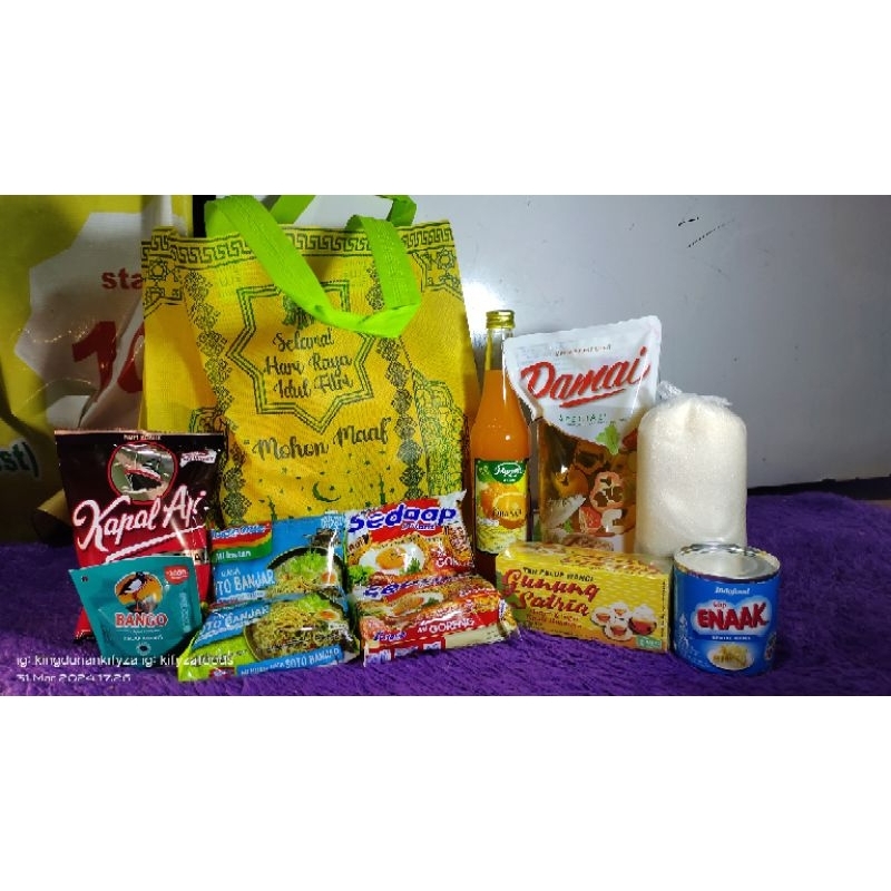 

Paket Sembako / Parcel Ramadhan dan Lebaran