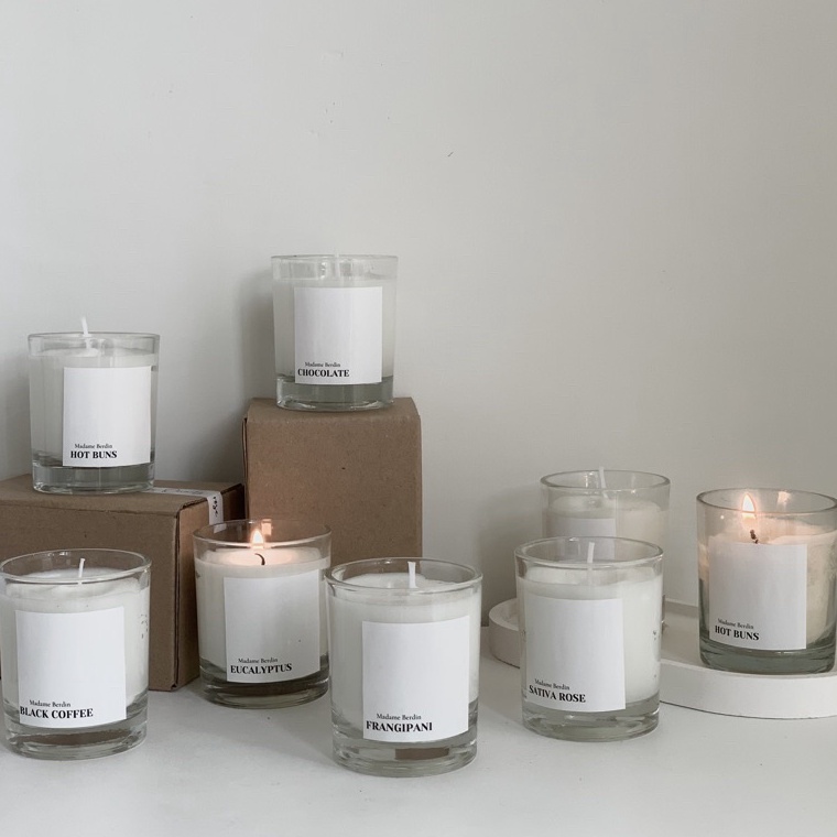 Mega Max SCENTED CANDLE 7gr AROMATHERAPY by MADAME BERDIN  LILIN WANGI AROMATERAPI 7gr  Souvenir Wed