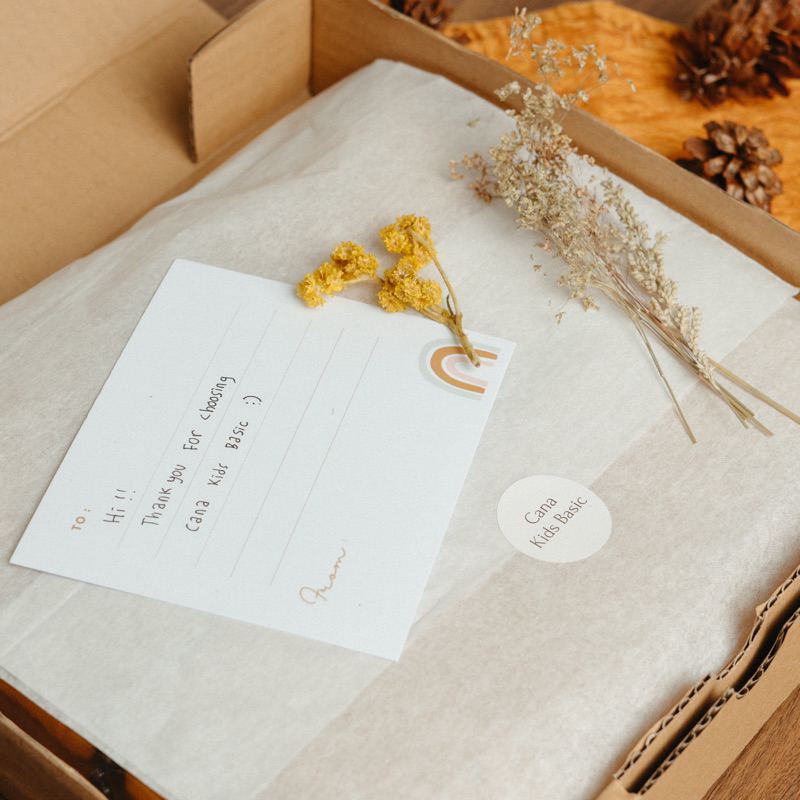 

Cana Kids Basic - Gift Box / Kotak Kado (free card & tali rami)