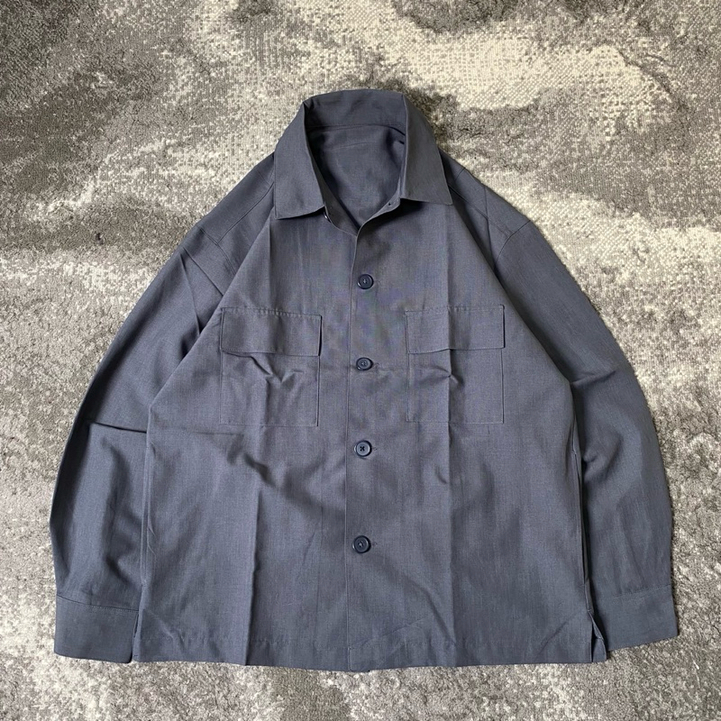 GU Longsleeve Work Shirt Charcoal