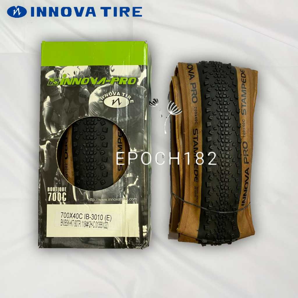Ban Luar sepeda Innova Stampede 700 x 40C Kevlar Skinwall