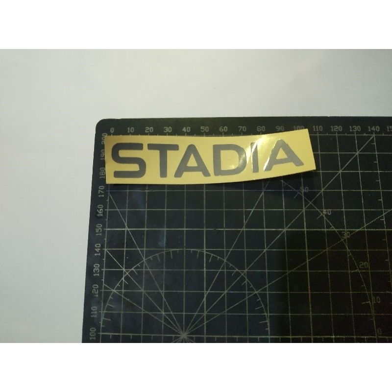 

cutting stiker stadia